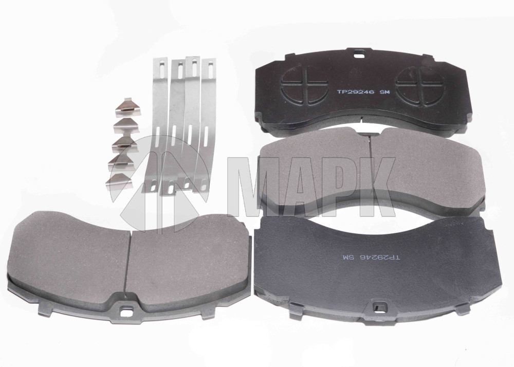 Колодки дисковые 29246 (SM) с рем/компл., передние(244.6x113.7x30/35) MB ActrosMP3/4 (TrailerParts)